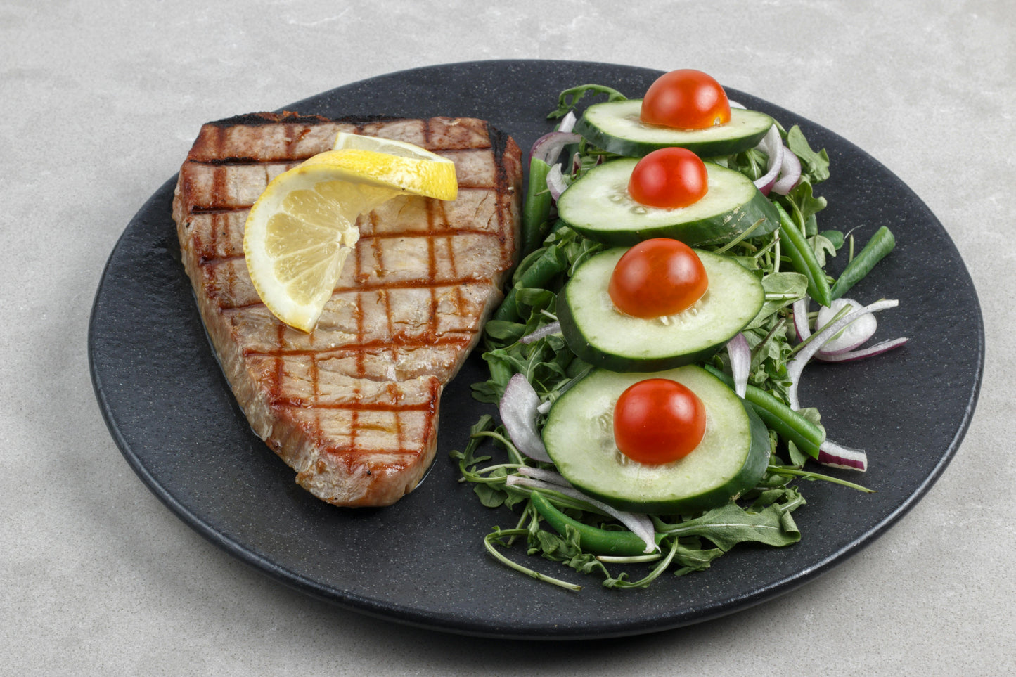 Sushi Grade Wild Caught Ahi Tuna Steaks | 8oz | 10 lb Pack
